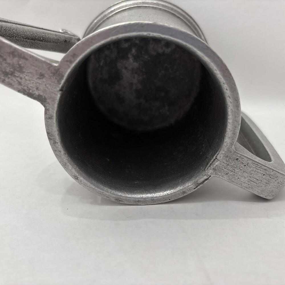 Vtg Wilton Armetal Pewter Two Handle Kissing Mug Cup USA Heavy 1970’s Romance - Picture 5 of 10